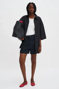 Baggy Cotton Shorts