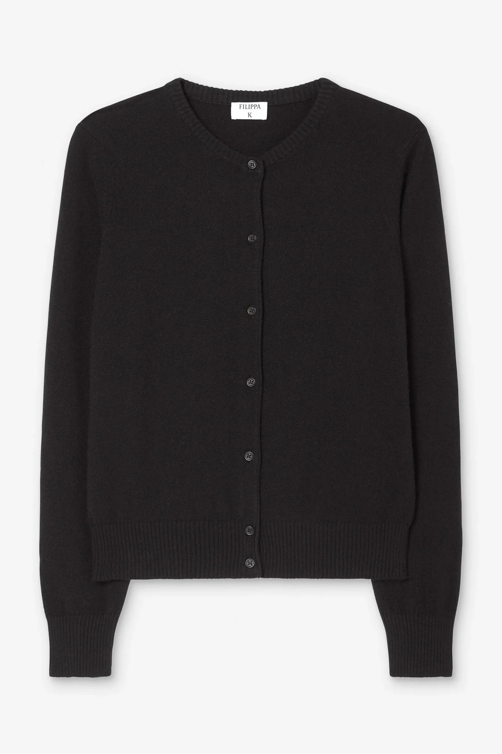 Cashmere Crewneck Cardigan