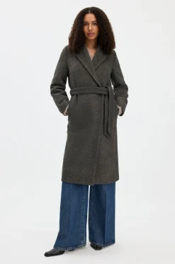 Charlotte Twill Belted Coat
