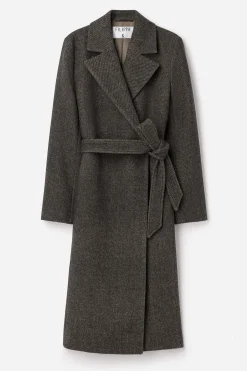 Charlotte Twill Belted Coat
