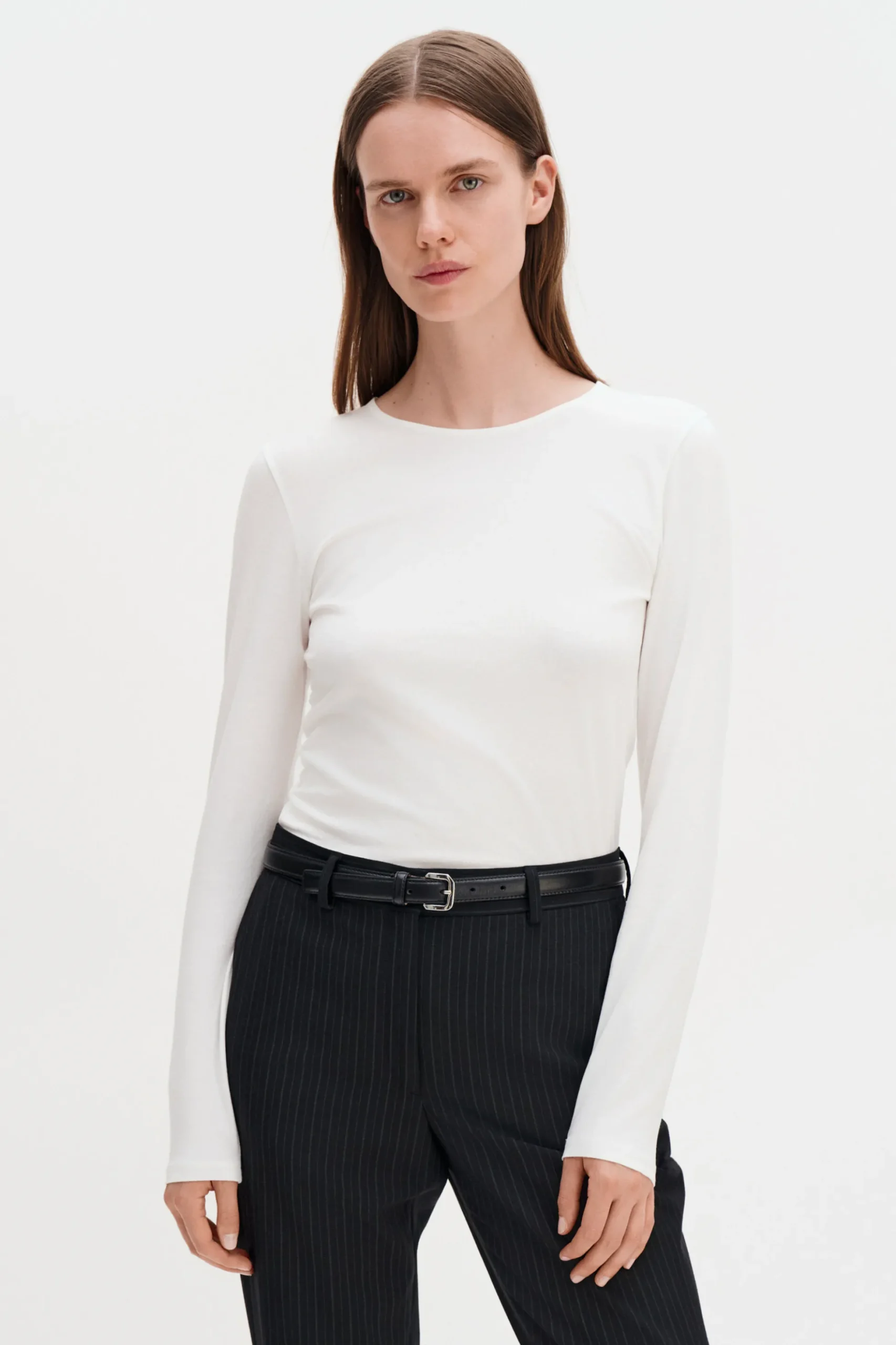Cotton Stretch Long Sleeve