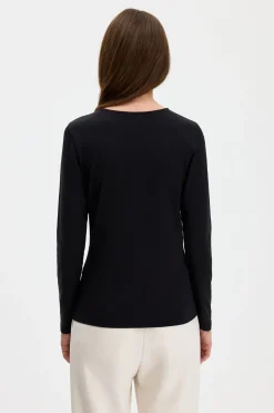 Cotton Stretch Long Sleeve