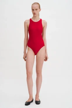 Cross-Back Swimsuit