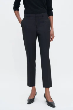 Emma Cropped Cool Wool Trouser