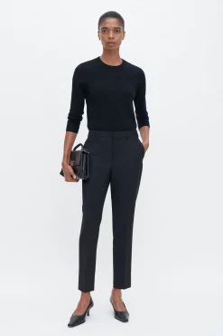Emma Cropped Cool Wool Trouser
