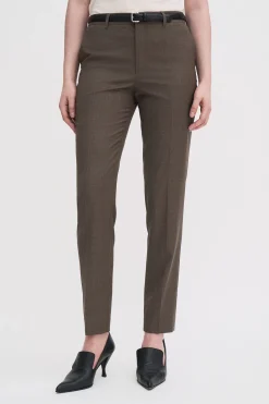 Emma Cropped Cool Wool Trousers