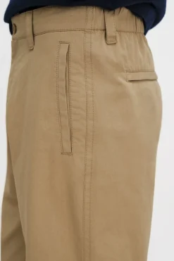 Flynn Washed Cotton Trousers