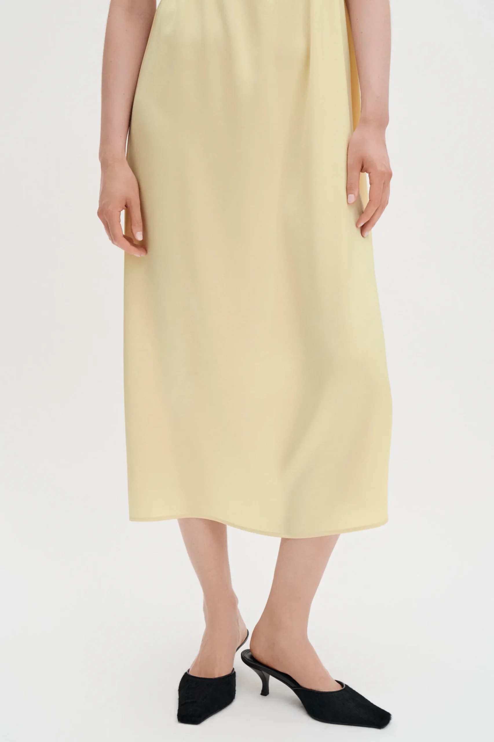 Gathered Kimono Boatneck Dress