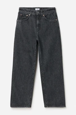 High Waisted Cropped Jeans
