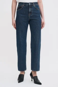 High Waisted Cropped Jeans