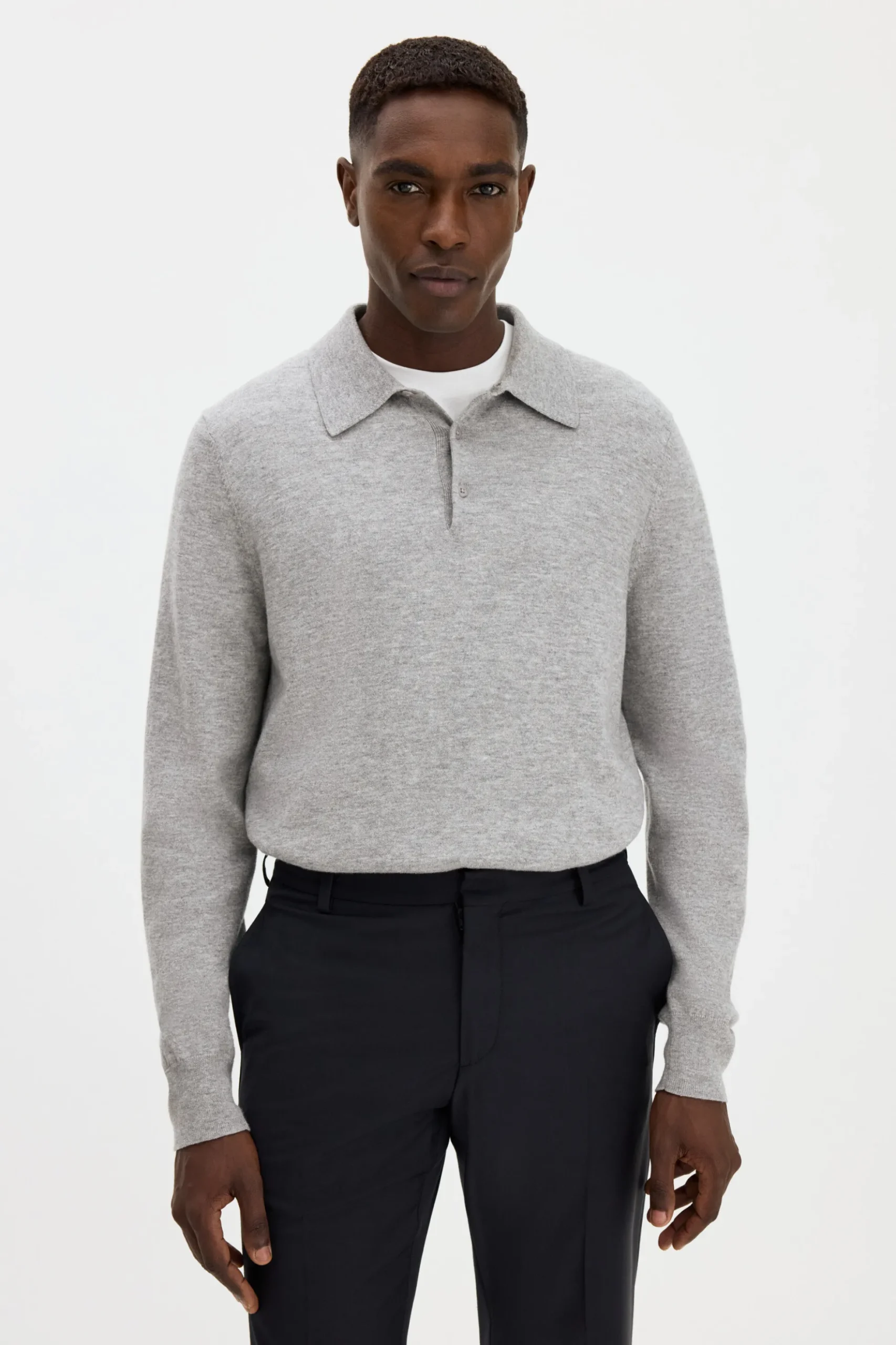 Knitted Polo Shirt