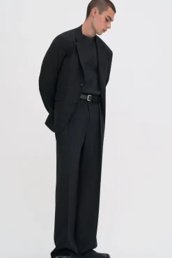 Mathias Pinstripe Blazer