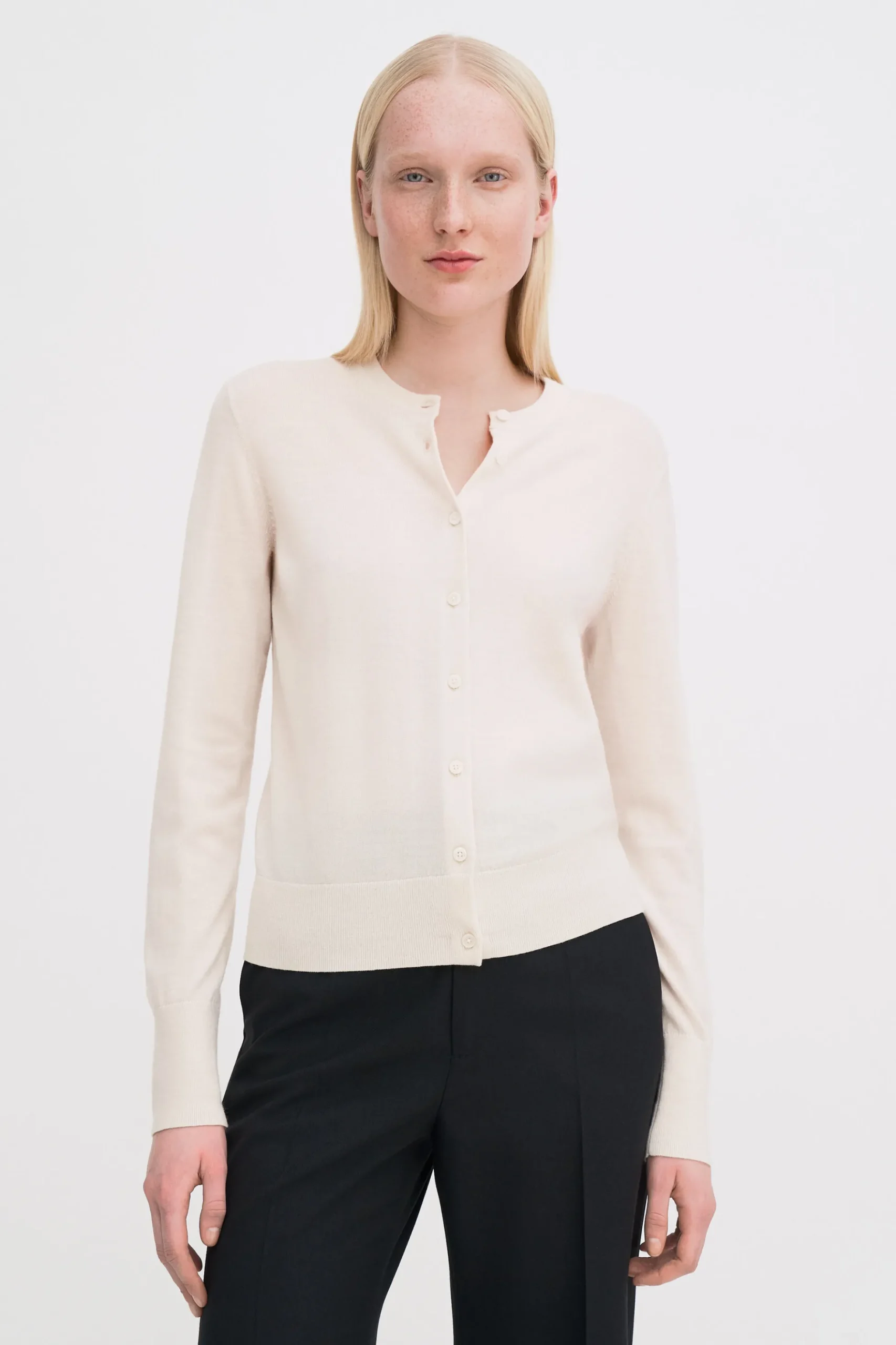 Merino Short Cardigan