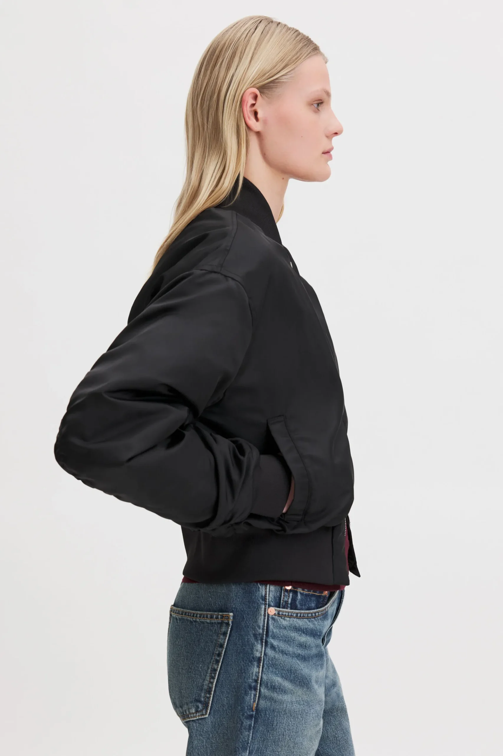 Nylon Zip Jacket