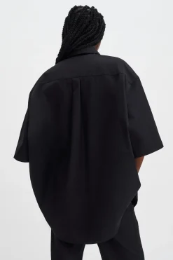 Oversized Short Sleeve Shirt