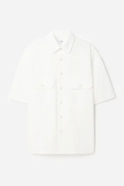Oversized Washed Cotton Shirt