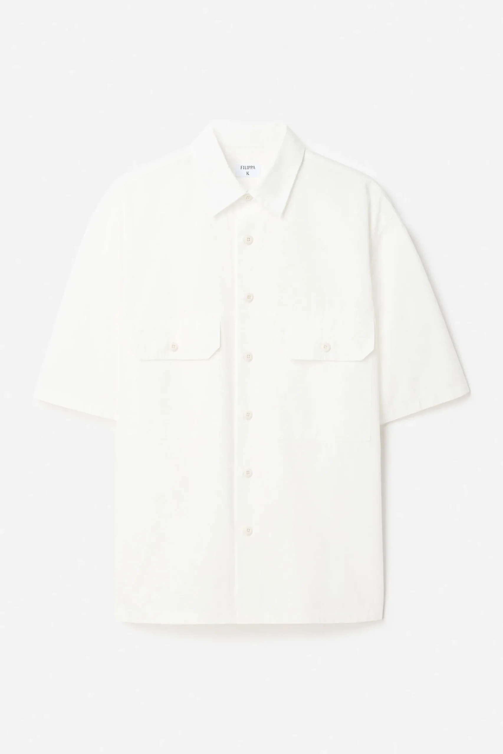 Oversized Washed Cotton Shirt