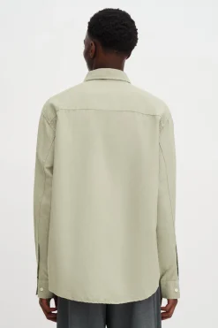 Relaxed Cotton Linen Shirt