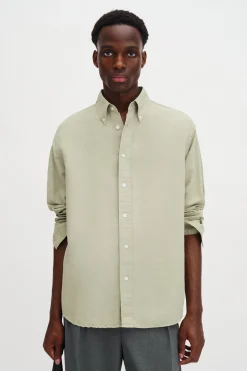 Relaxed Cotton Linen Shirt