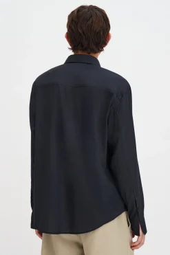 Relaxed Voile Shirt