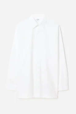 Rolled Sleeve Cotton Shirt