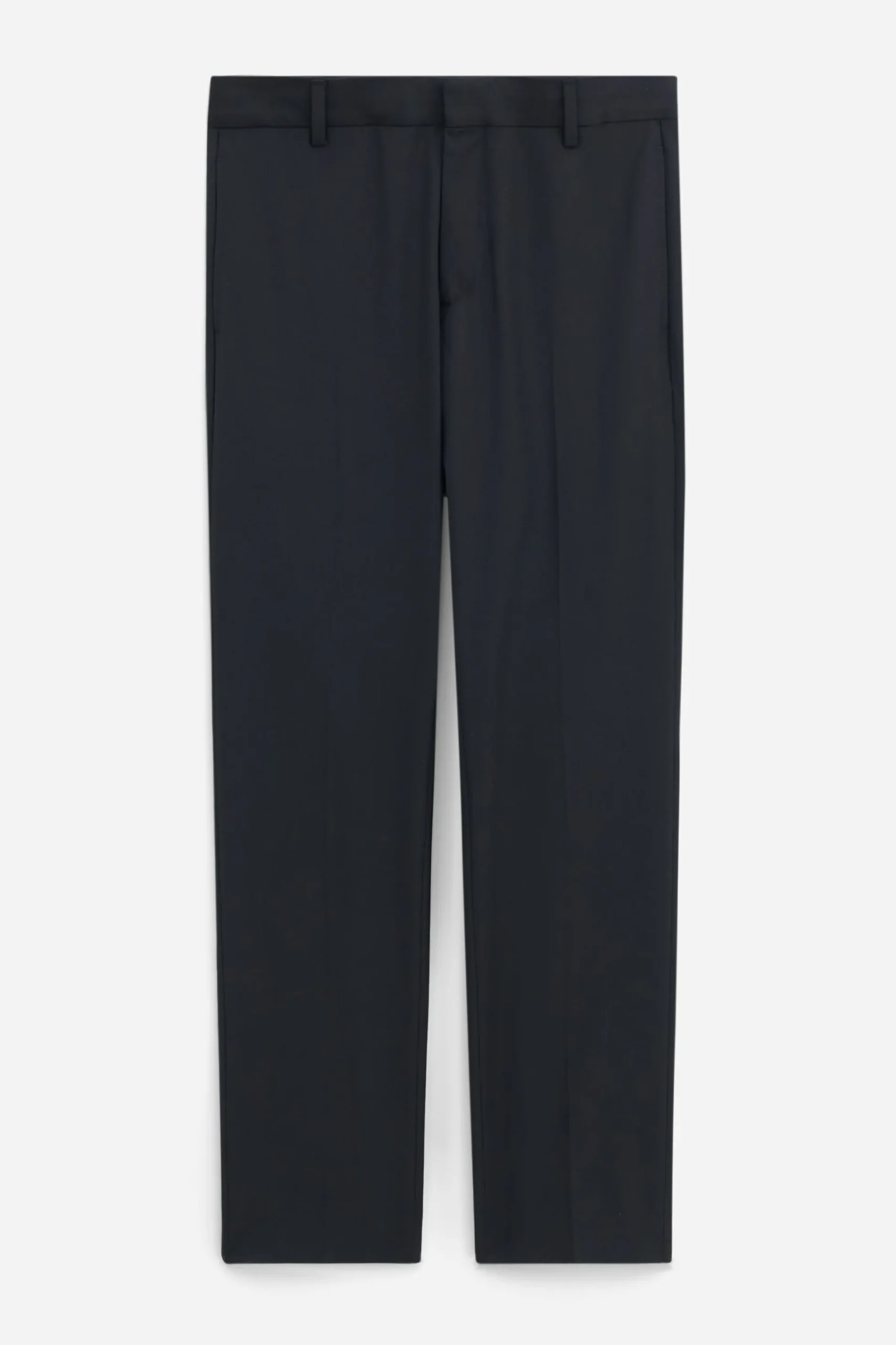 Slim Tapered Wool Trousers