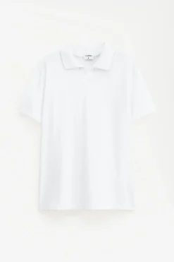 Stretch Cotton Polo T-Shirt