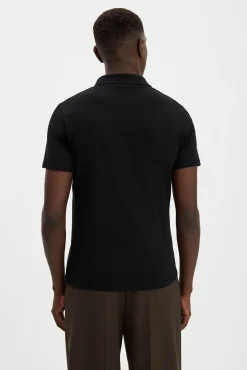 Stretch Cotton Polo T-Shirt