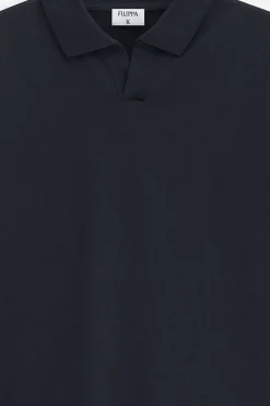 Stretch Cotton Polo T-Shirt