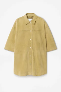 Suede Shirt Jacket