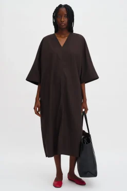 V-Neck Cotton Kaftan
