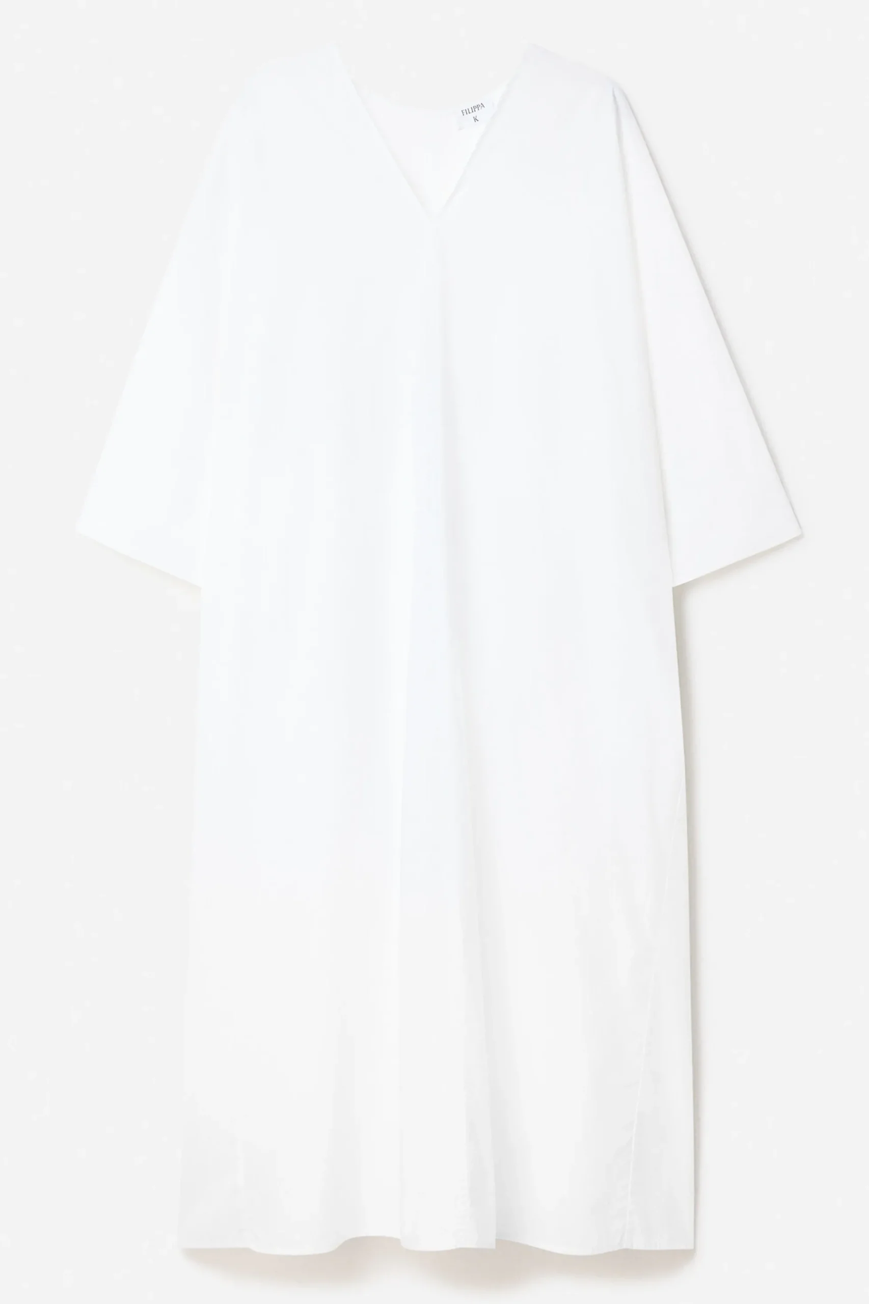 V-Neck Cotton Kaftan