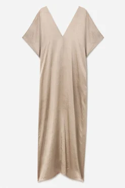 V-Neck Crinkle Kaftan