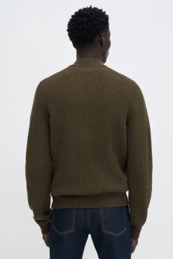 Wool Half Zip Sweater