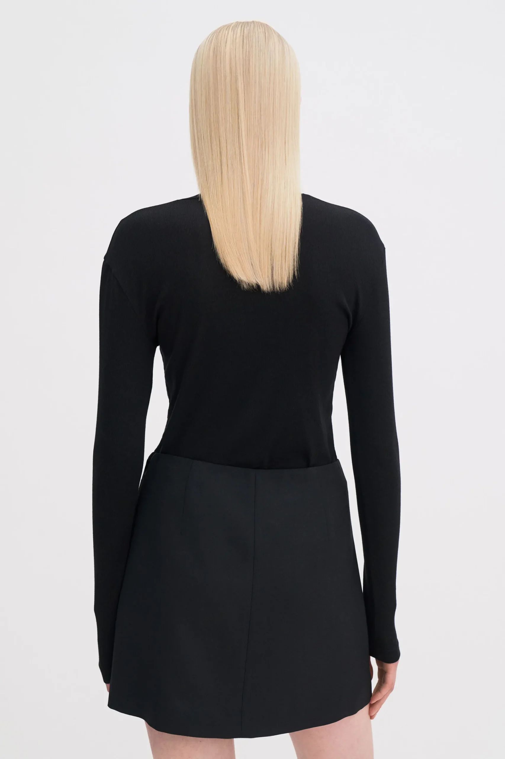 Wool Mini Skirt