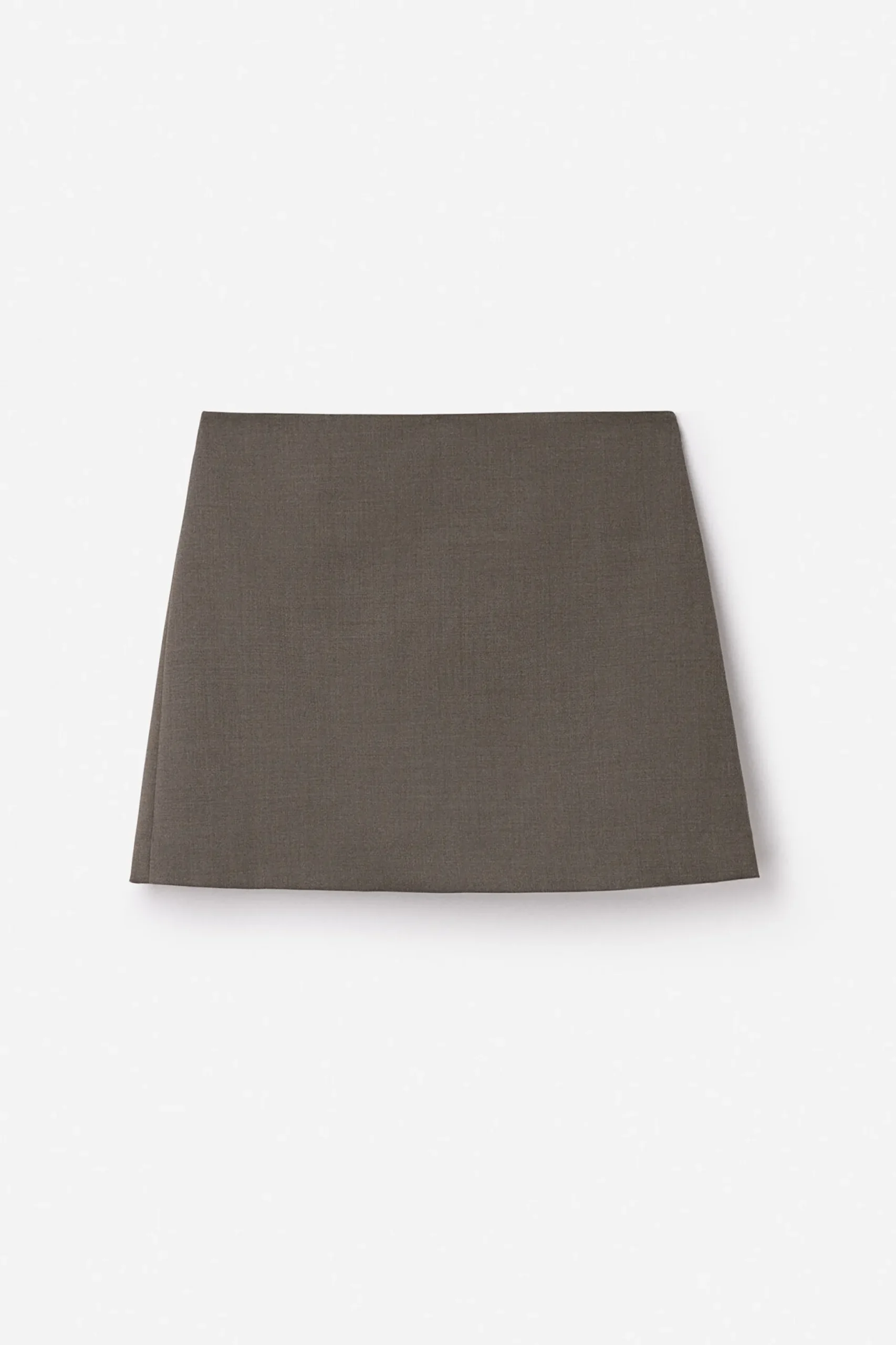 Wool Mini Skirt